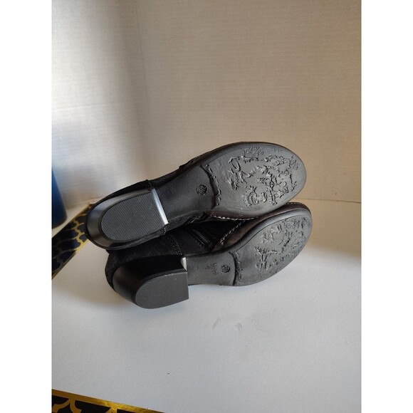 Miz Mooz Elwood Black Leather Suede Boot Size 39 US 8.5- 9 - Picture 10 of 16